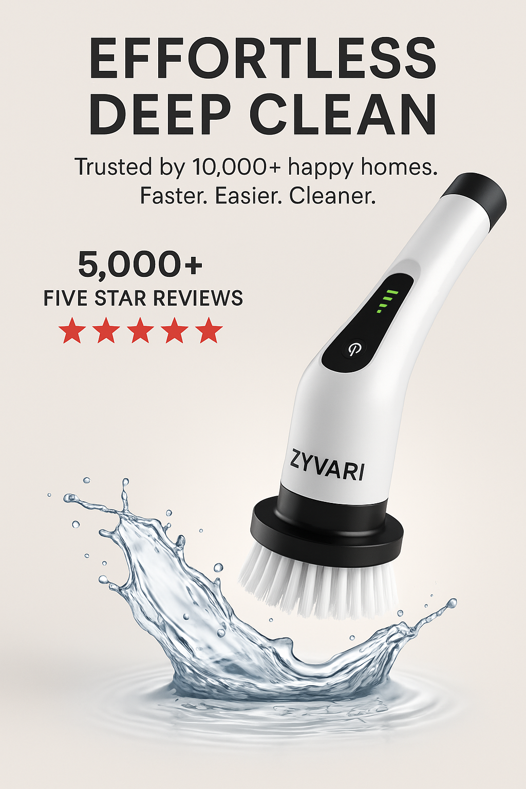 Zyvari Electric Cleaning Brush