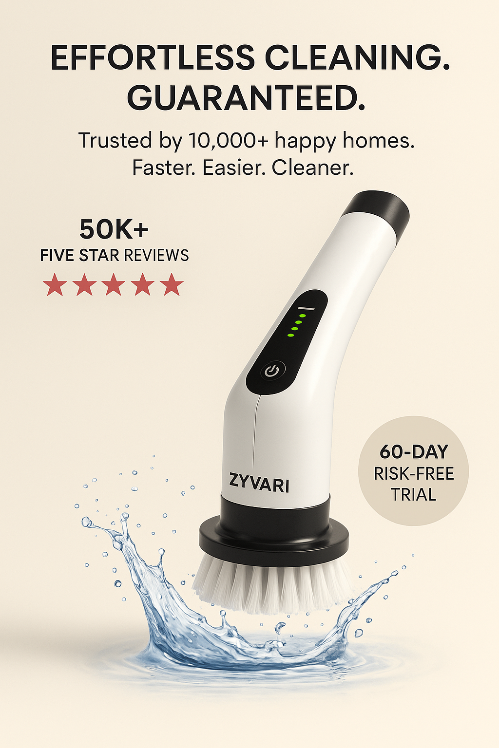 Zyvari Electric Cleaning Brush
