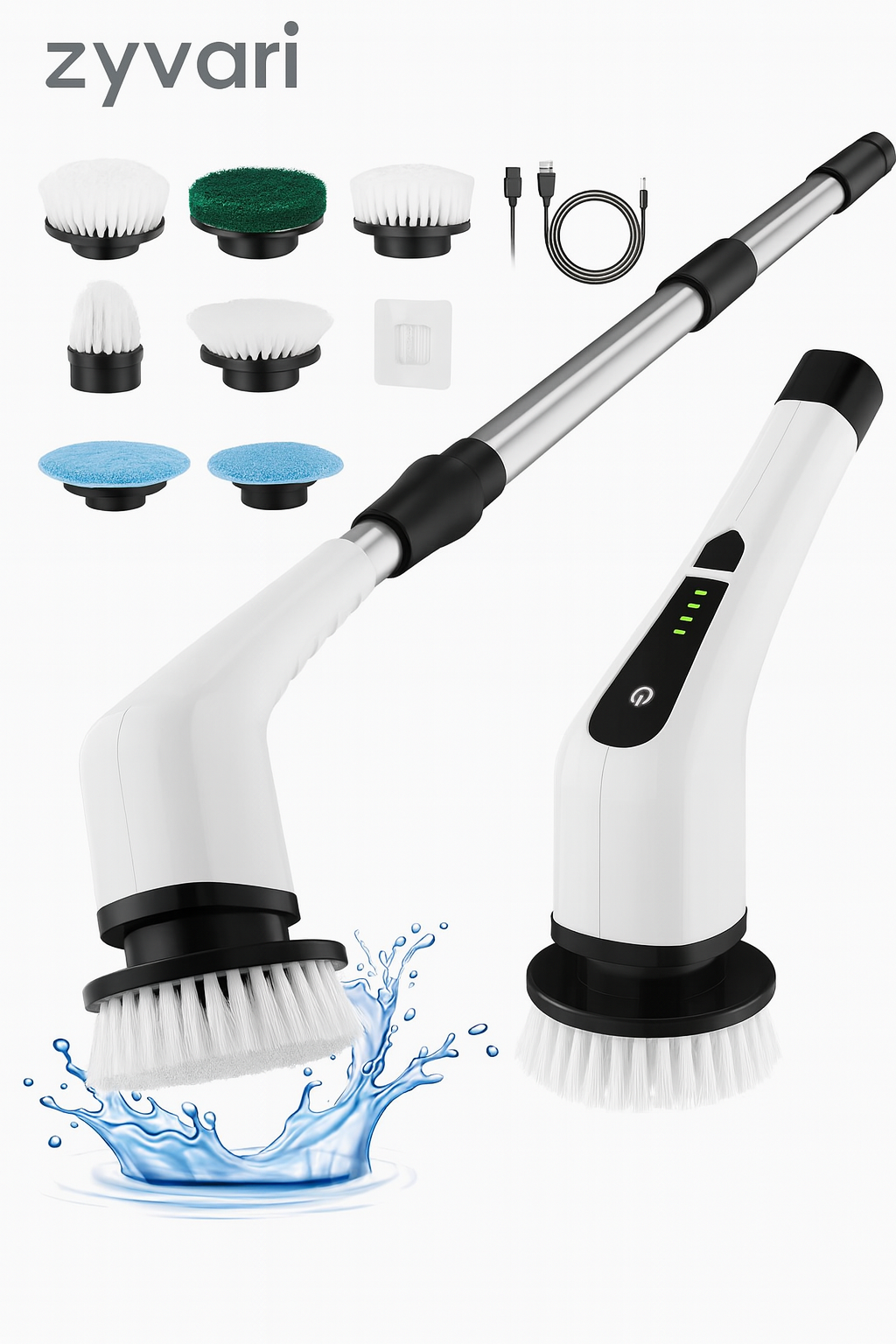 Zyvari Electric Cleaning Brush